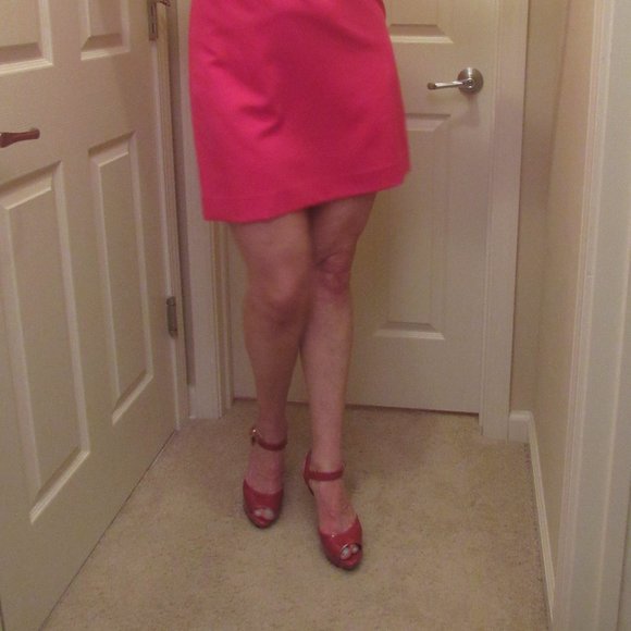 SERGIO ROSSI- Raspberry Patent, Peeptoe, Platform Sandals ~ Size 10 - Picture 11 of 13